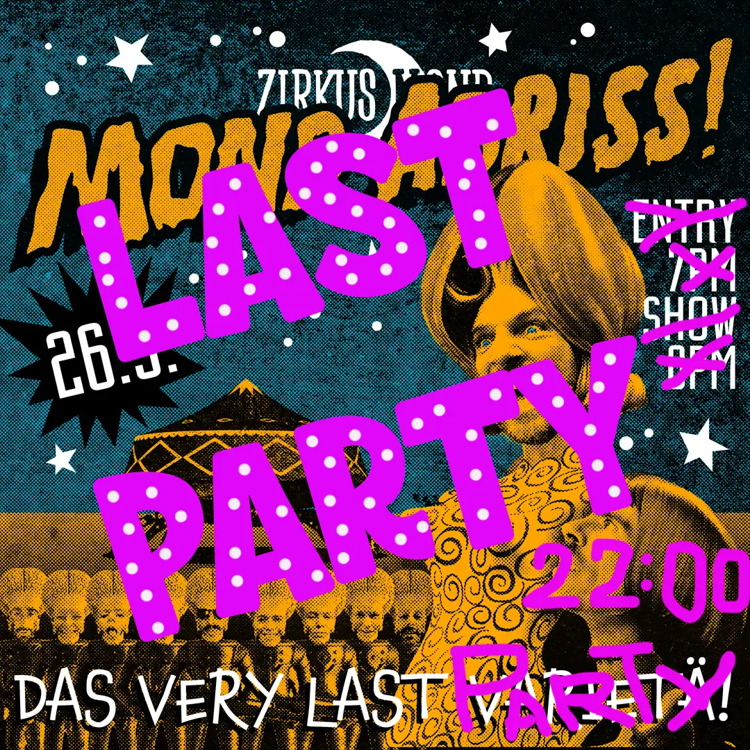 Last Party - The Grand Finale Party Banner