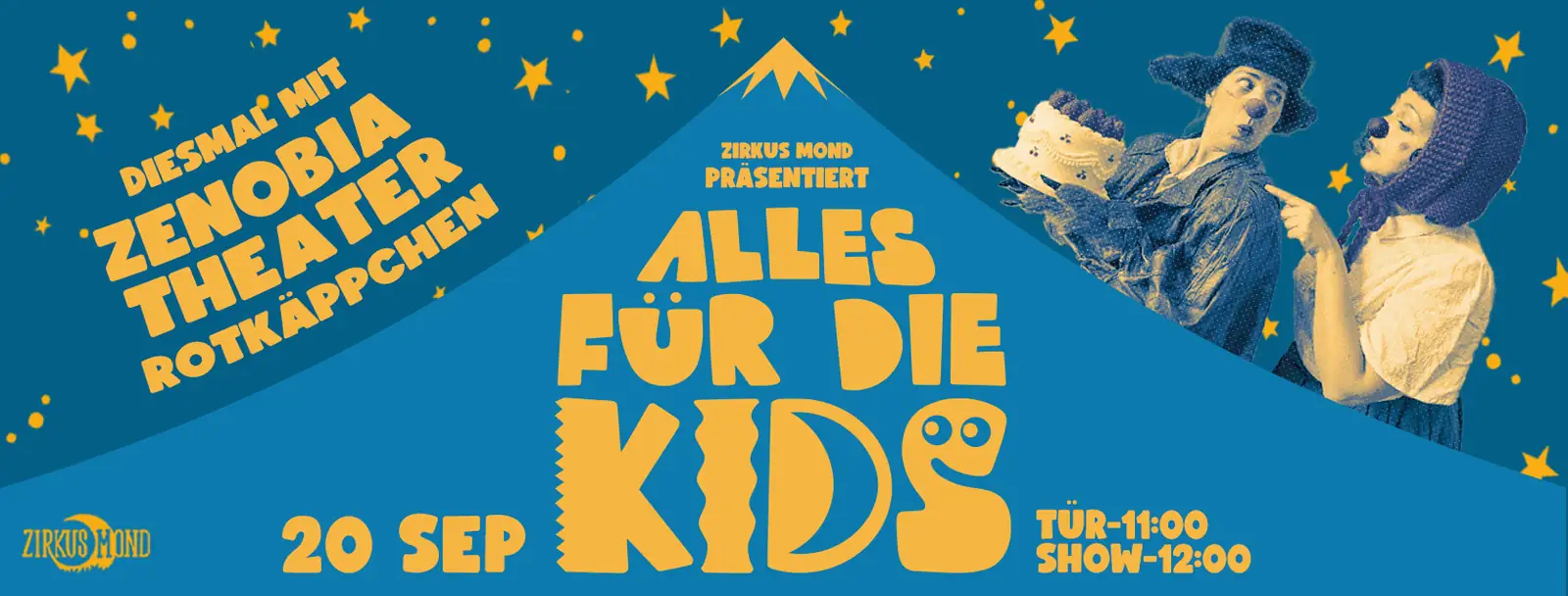 ZENOBIA THEATER - Rotkäppchen - Alles für die Kids # 75 Banner
