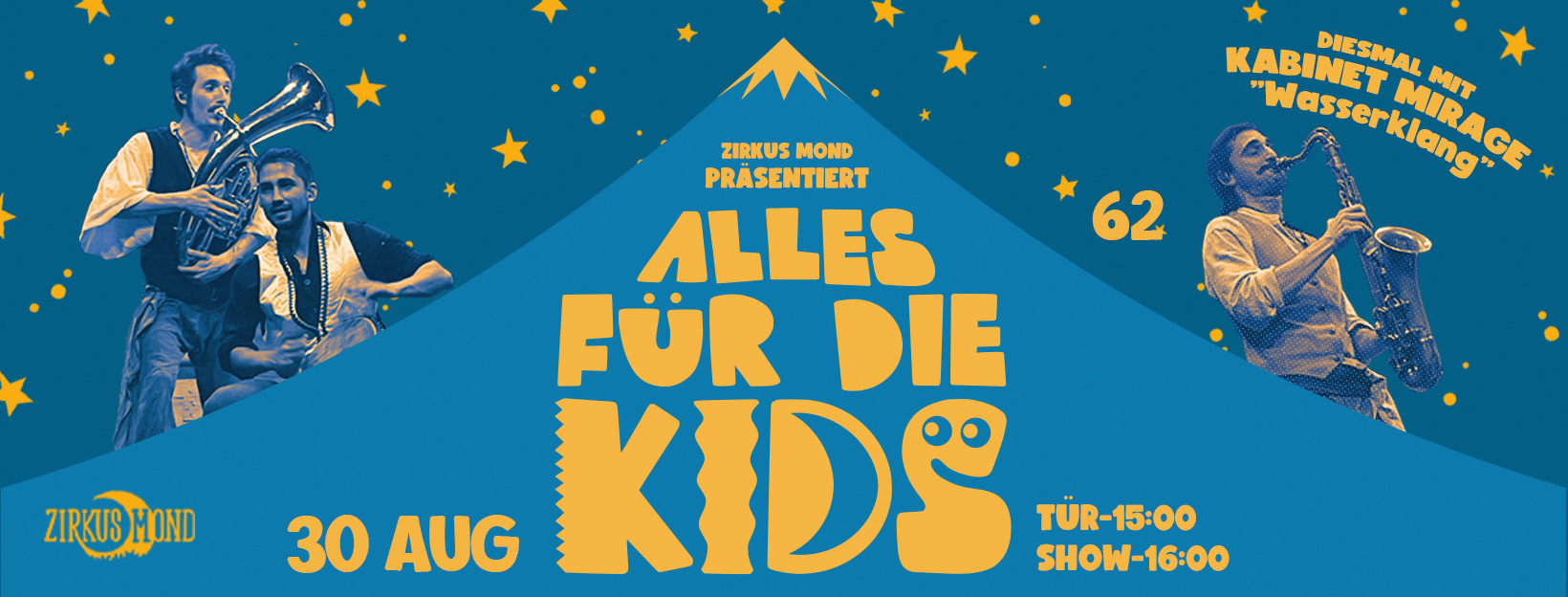 Kabinet Mirage - Wasserklang - Alles für die Kids # 62 Banner