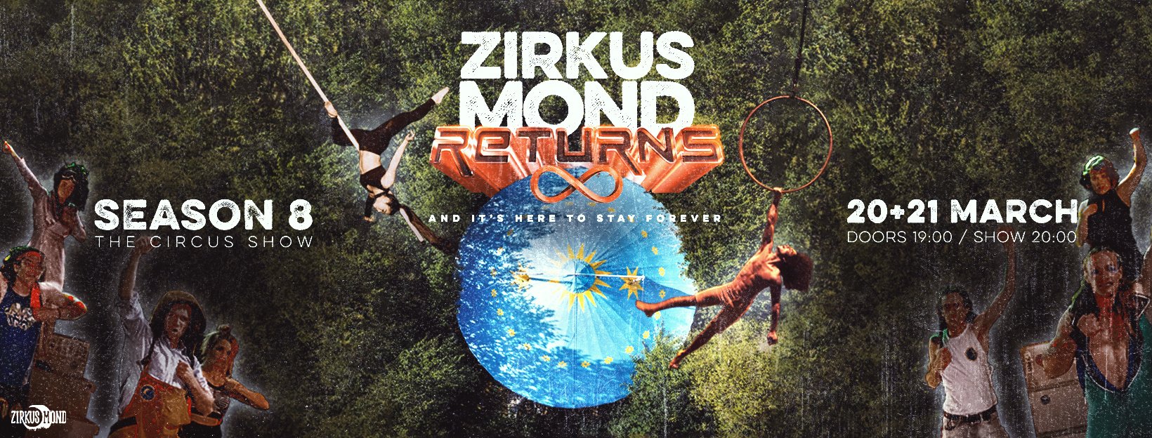 Season 8 Zirkus Mond Returns Banner